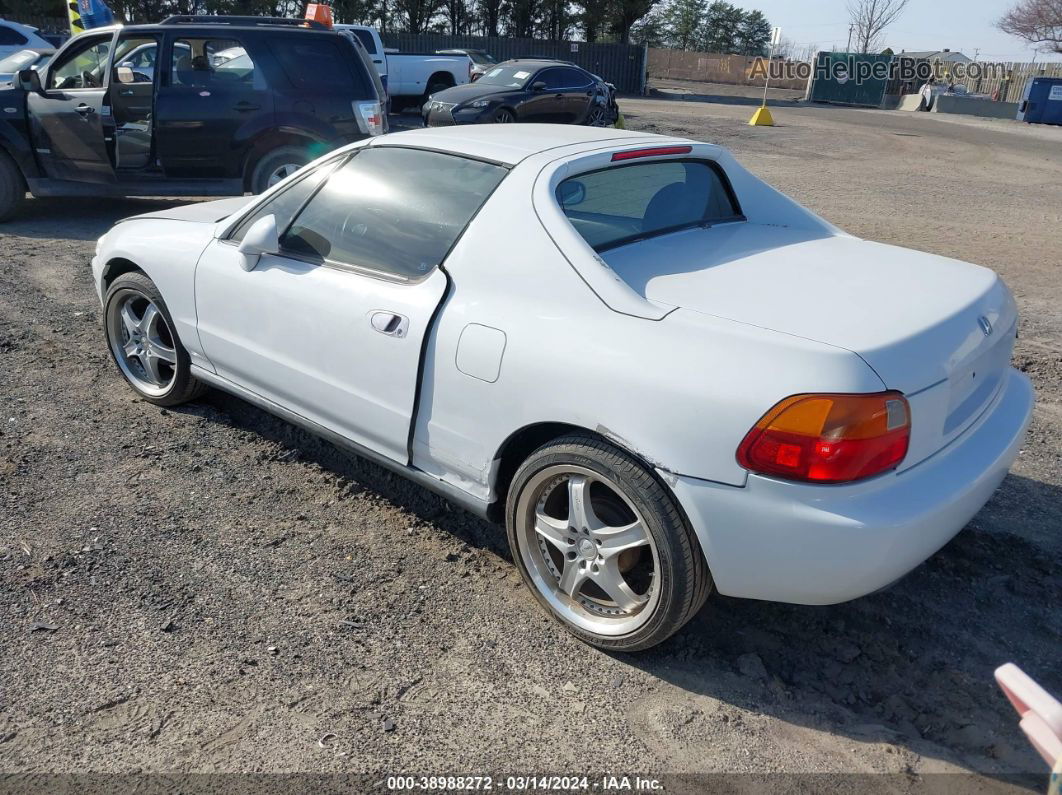 1995 Honda Civic Del Sol S White vin: JHMEG1141SS002399