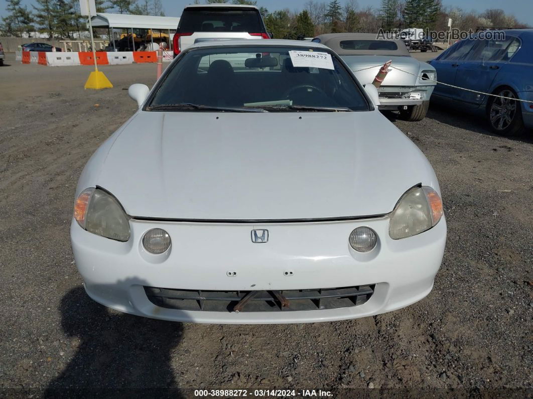 1995 Honda Civic Del Sol S Белый vin: JHMEG1141SS002399