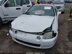 1995 Honda Civic Del Sol S Белый vin: JHMEG1141SS005271