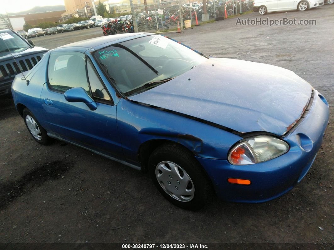 1994 Honda Civic Del Sol S Синий vin: JHMEG1142RS006956