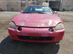 1993 Honda Civic Del Sol S Red vin: JHMEG1143PS008731