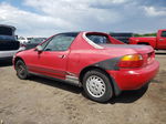 1993 Honda Civic Del Sol S Red vin: JHMEG1143PS008731