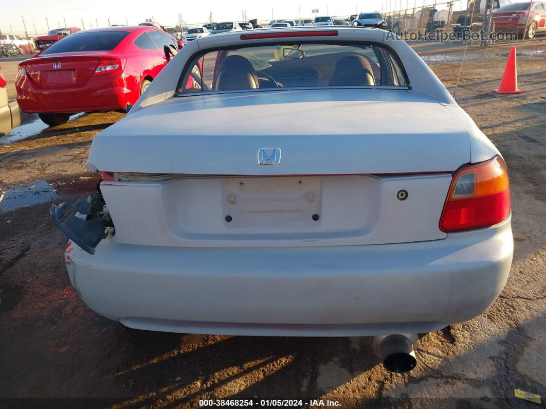 1994 Honda Civic Del Sol S Gray vin: JHMEG1147RS002336