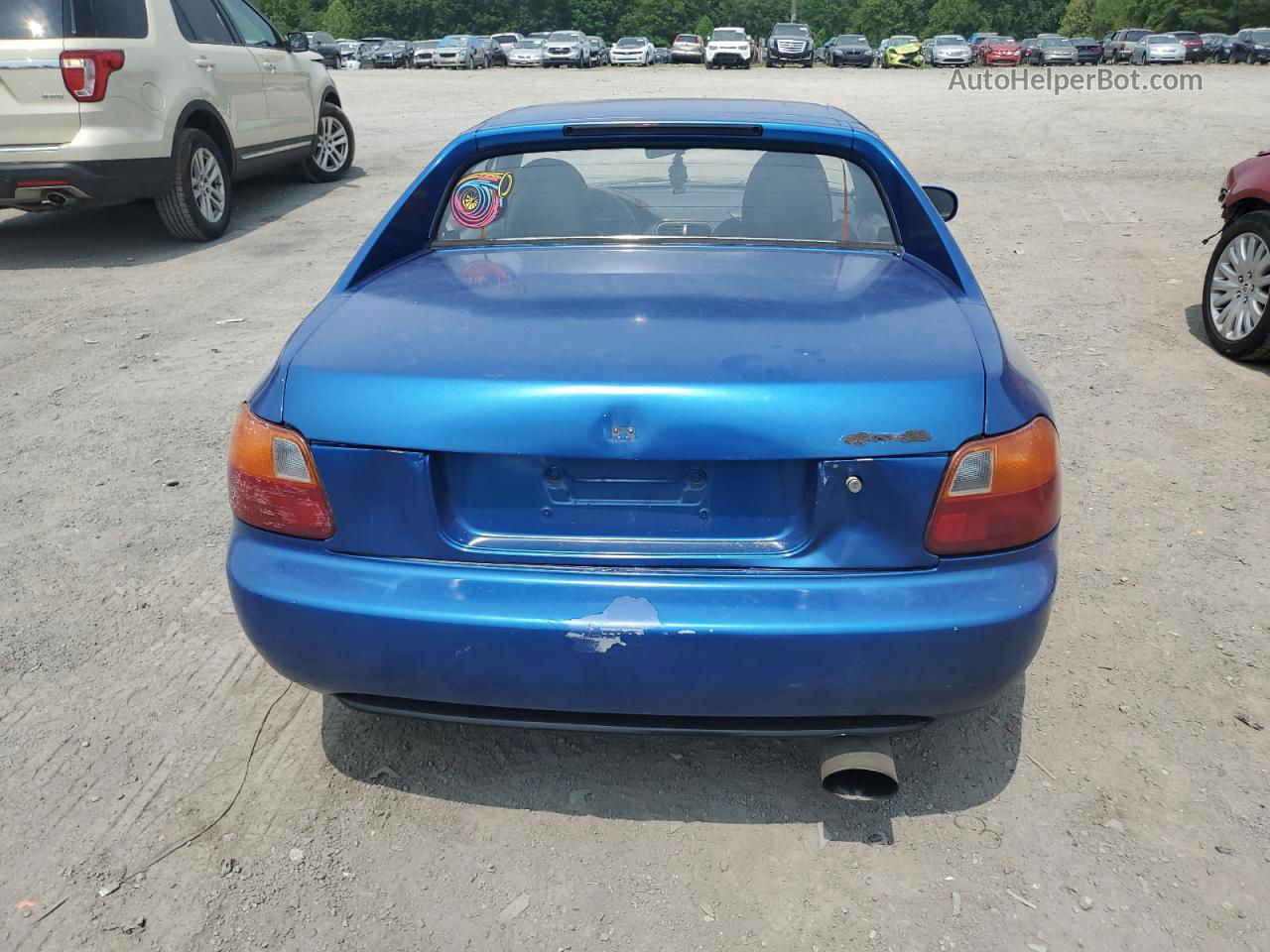 1994 Honda Civic Del Sol S Синий vin: JHMEG1147RS006824