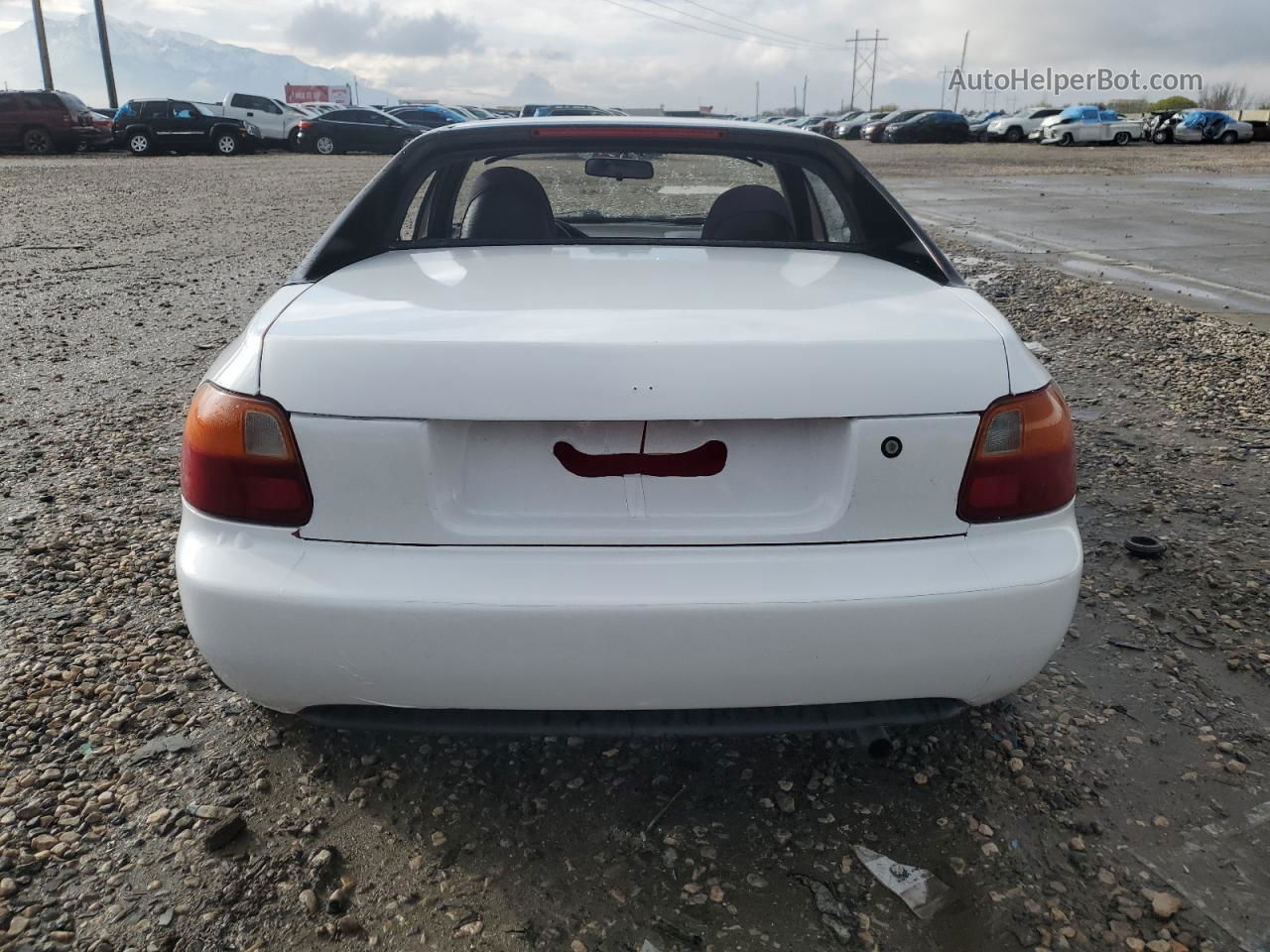 1994 Honda Civic Del Sol S White vin: JHMEG1148RS001809