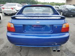 1993 Honda Civic Del Sol S Blue vin: JHMEG1149PS000911