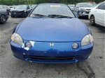 1993 Honda Civic Del Sol S Blue vin: JHMEG1149PS000911