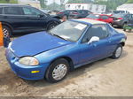 1993 Honda Civic Del Sol S Синий vin: JHMEG1149PS006188