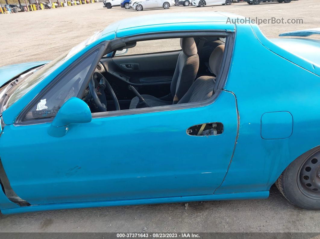 1993 Honda Civic Del Sol S Turquoise vin: JHMEG1149PS012802