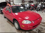1993 Honda Civic Del Sol S Red vin: JHMEG1240PS006398