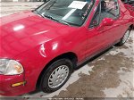 1993 Honda Civic Del Sol S Red vin: JHMEG1240PS006398
