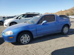 1994 Honda Civic Del Sol S Blue vin: JHMEG1240RS006162