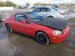 1995 Honda Civic Del Sol S Red vin: JHMEG1240SS006054