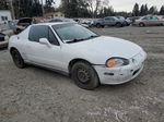 1995 Honda Civic Del Sol S White vin: JHMEG1243SS006680