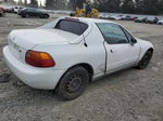 1995 Honda Civic Del Sol S Белый vin: JHMEG1243SS006680