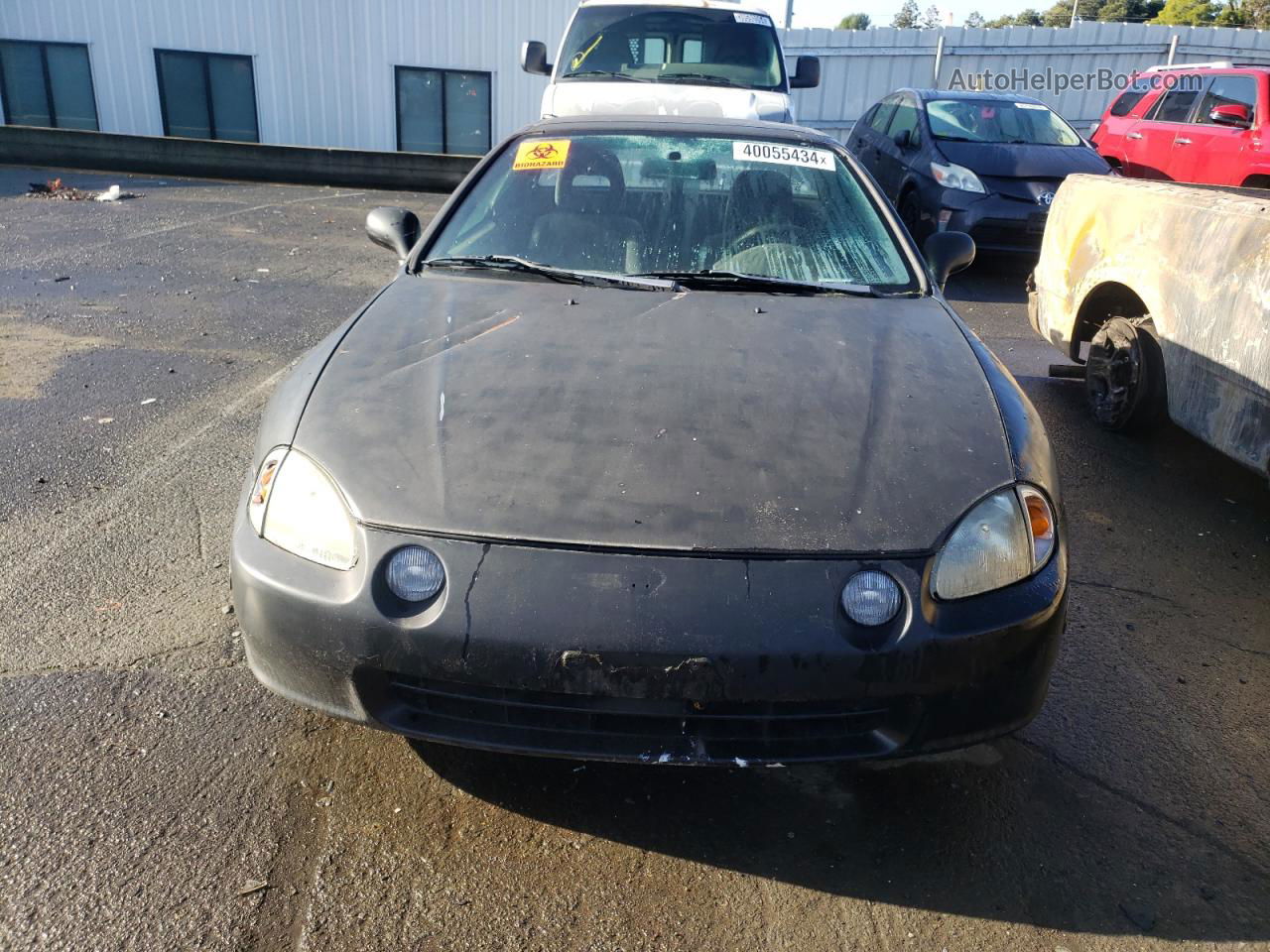 1995 Honda Civic Del Sol S Black vin: JHMEG124XSS000309