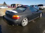 1995 Honda Civic Del Sol S Black vin: JHMEG124XSS000309