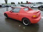 1994 Honda Civic Del Sol Red vin: JHMEG2177RS002966