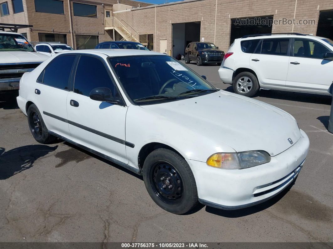 1995 Honda Civic Dx/lx White vin: JHMEG8542SS006769