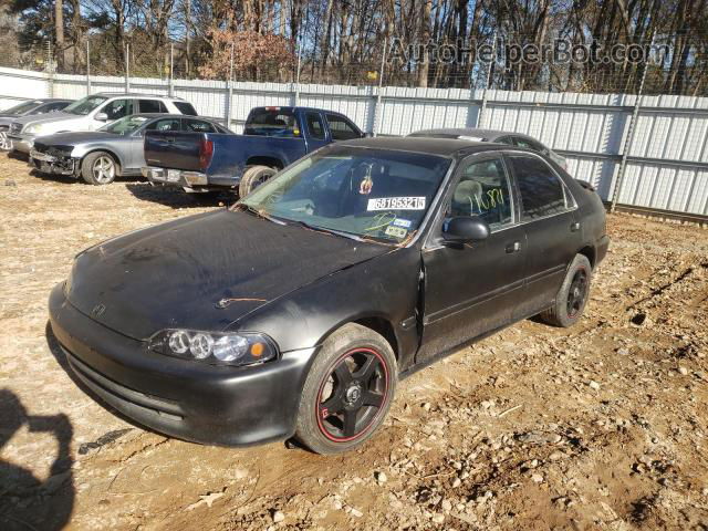 1995 Honda Civic Dx Gray vin: JHMEG8543SS012256