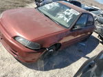 1995 Honda Civic Dx Maroon vin: JHMEG8546SS013479