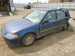 1993 Honda Civic Dx Blue vin: JHMEG8549PS016271