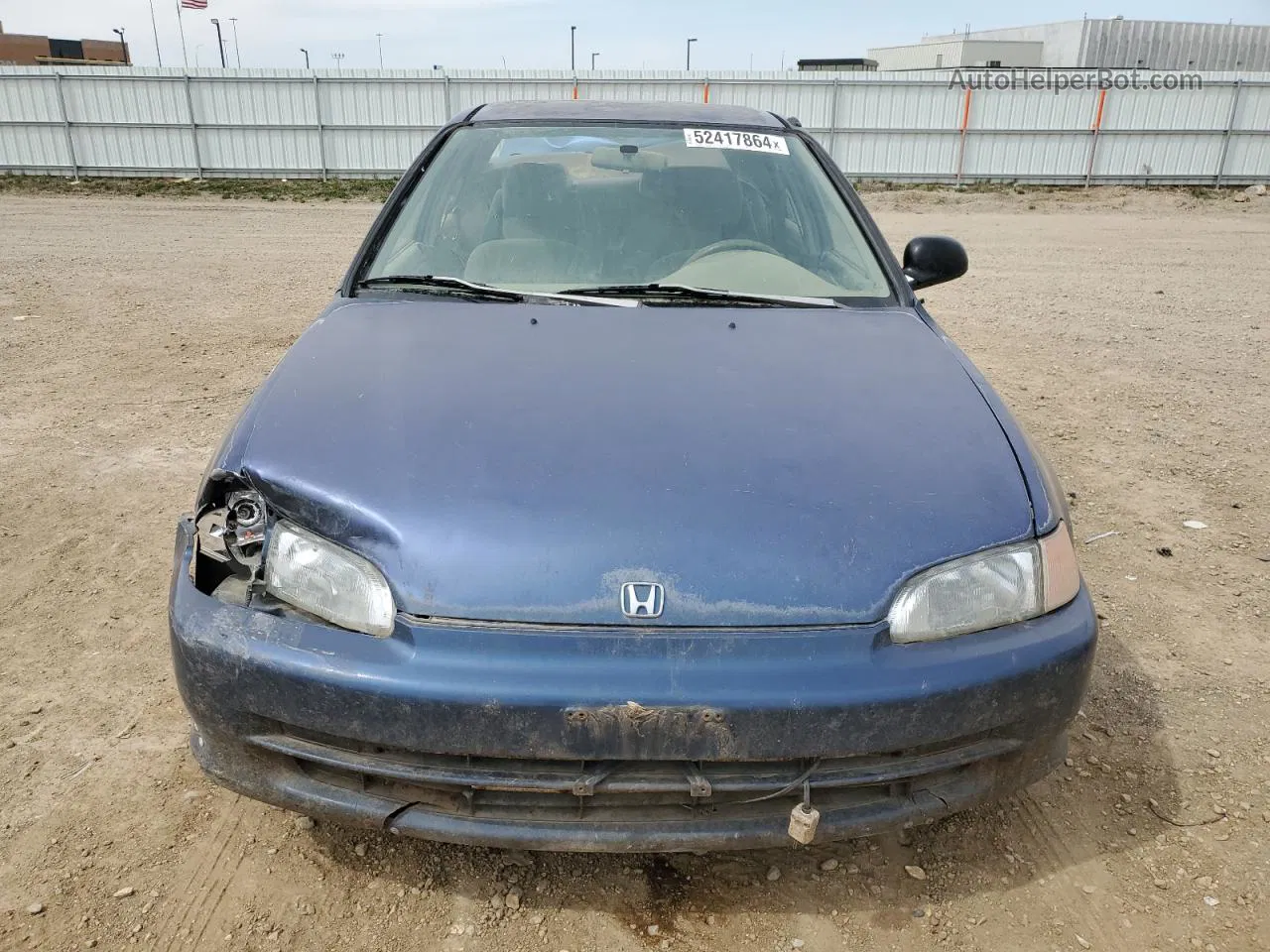 1993 Honda Civic Dx Blue vin: JHMEG8549PS016271