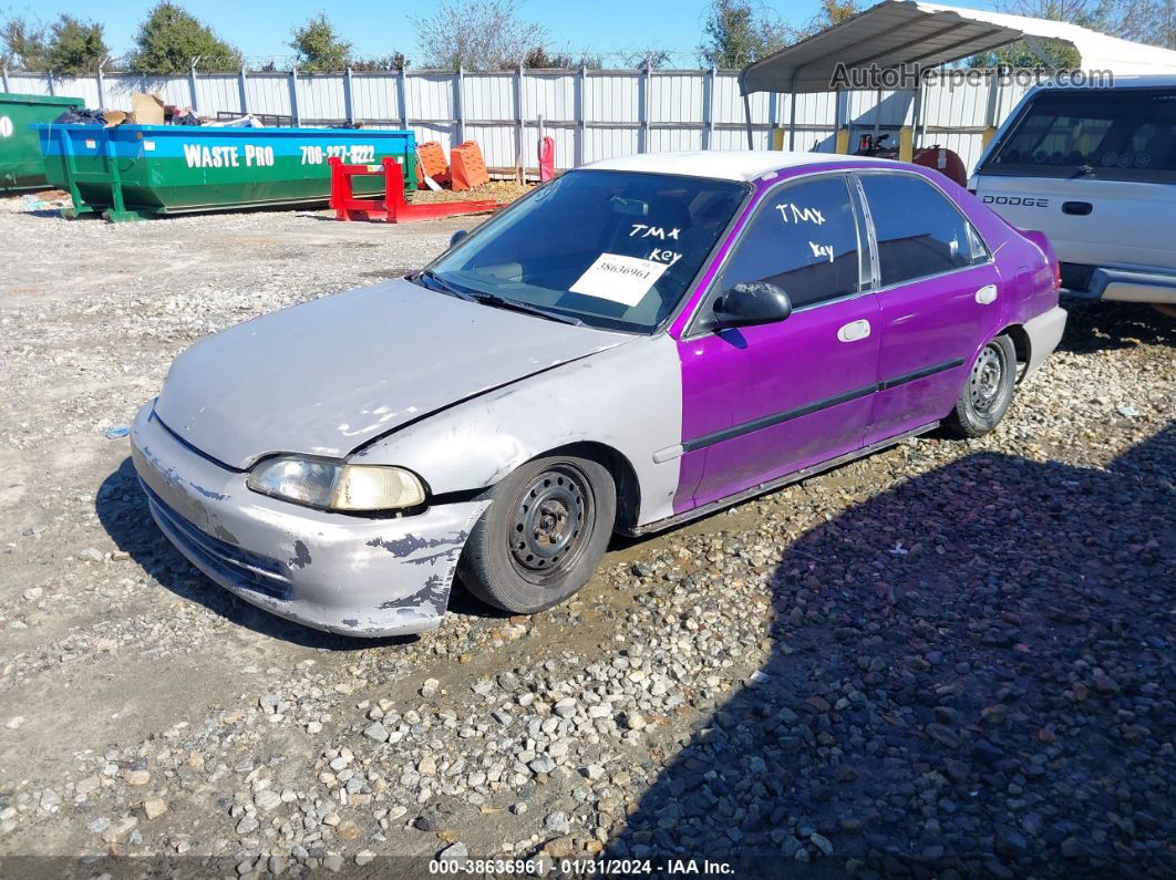 1995 Honda Civic Lx Gray vin: JHMEG8552SS039764