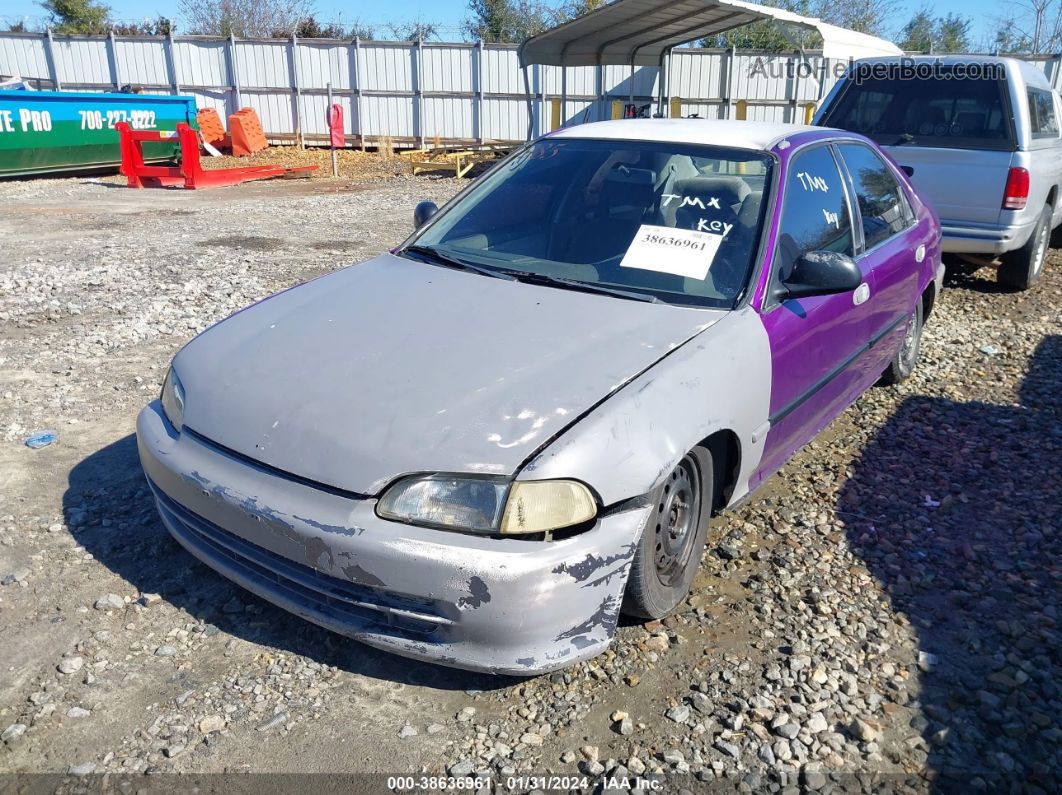 1995 Honda Civic Lx Gray vin: JHMEG8552SS039764