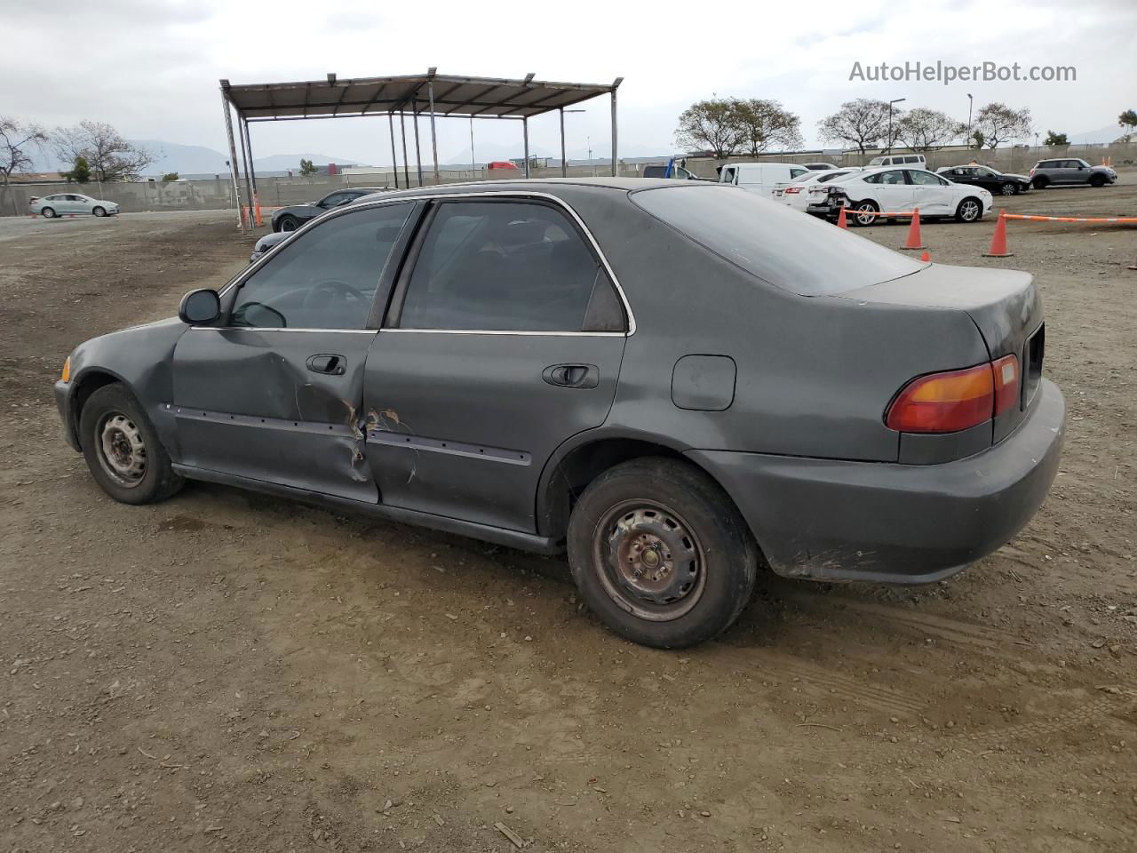 1995 Honda Civic Lx Gray vin: JHMEG8553SS016932