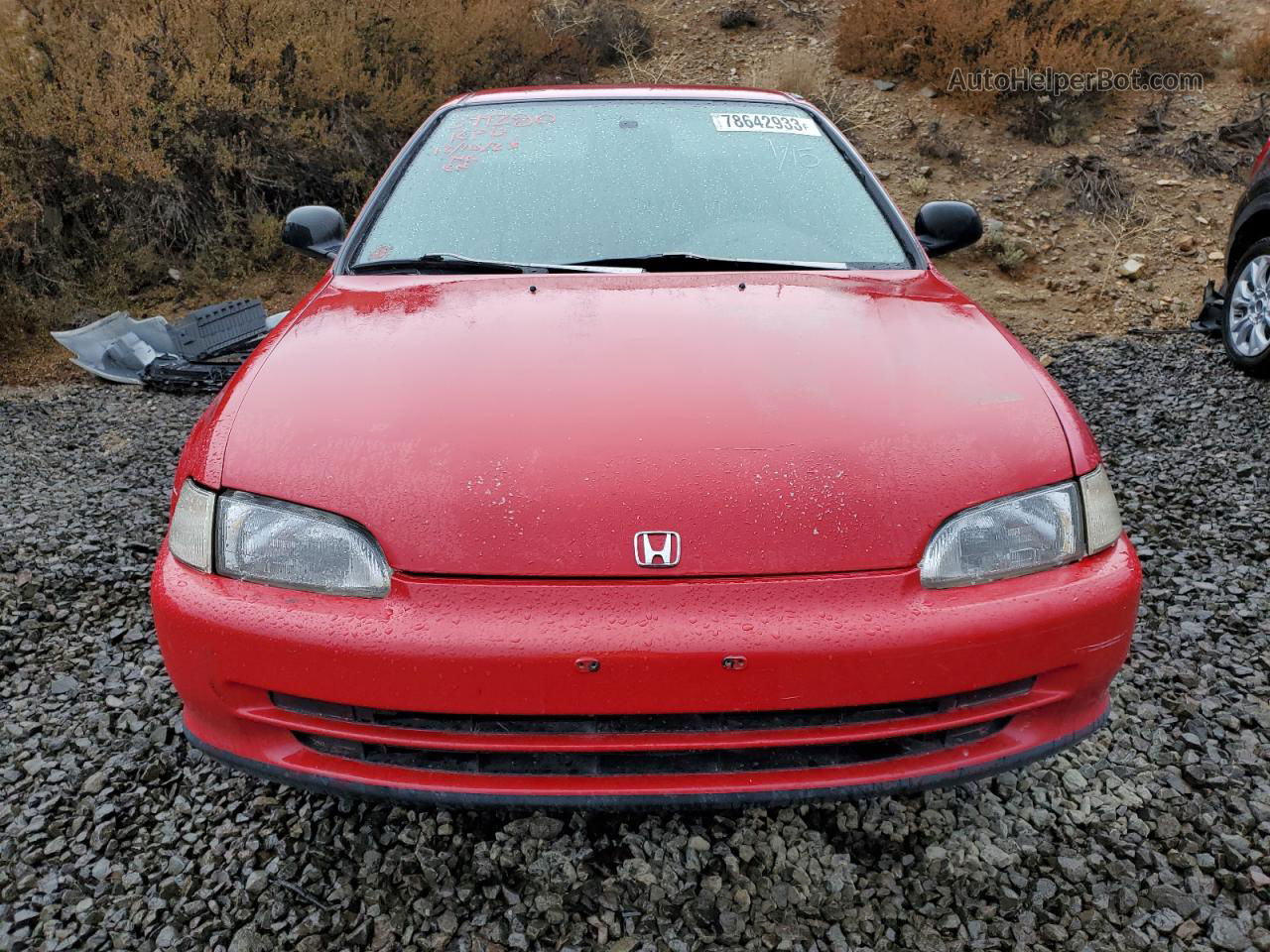 1993 Honda Civic Lx Red vin: JHMEG8556PS046045