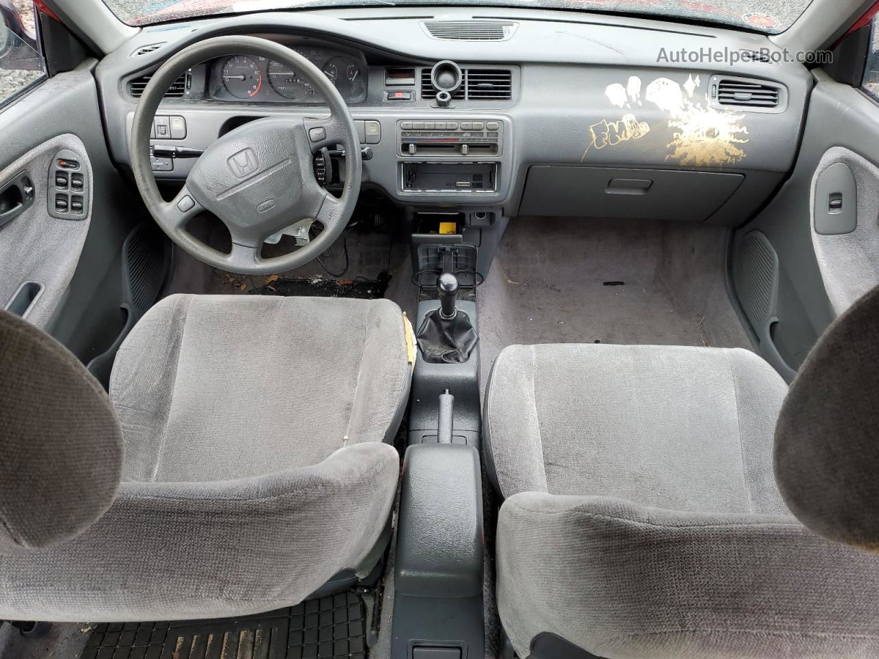 1993 Honda Civic Lx Красный vin: JHMEG8556PS046045