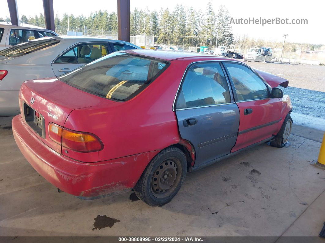 1995 Honda Civic Lx Red vin: JHMEG8557SS011426