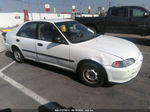 1995 Honda Civic Dx/lx White vin: JHMEG8642SS008309