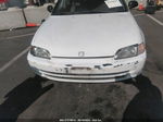 1995 Honda Civic Dx/lx White vin: JHMEG8642SS008309