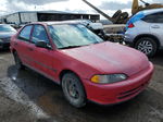 1995 Honda Civic Dx Red vin: JHMEG8644SS045958