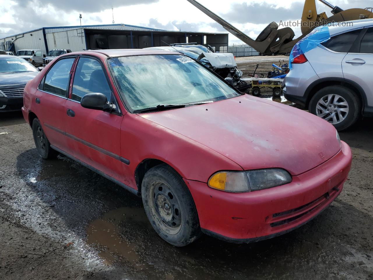 1995 Honda Civic Dx Red vin: JHMEG8644SS045958