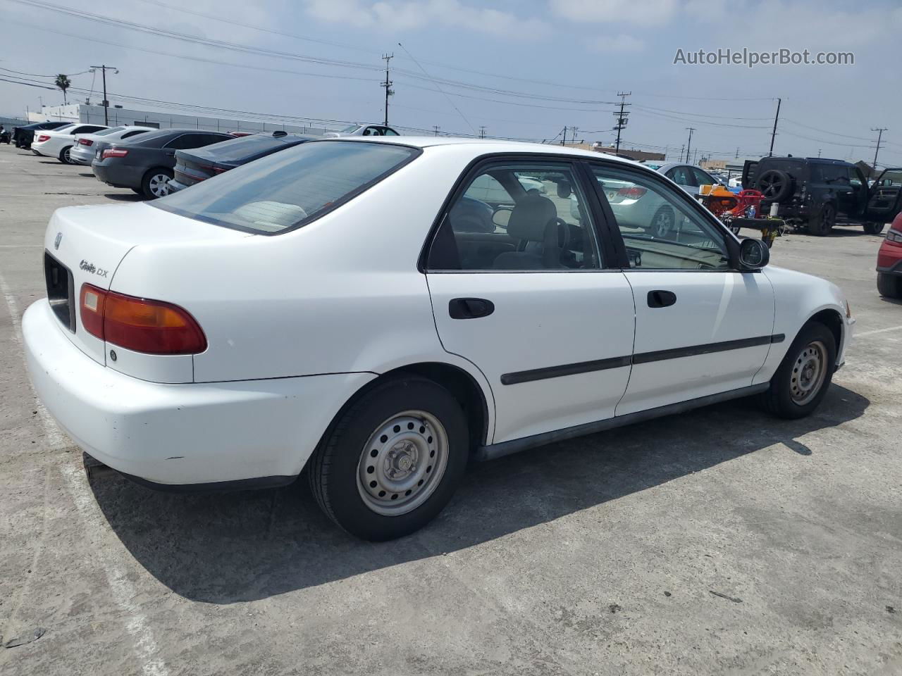 1995 Honda Civic Dx Белый vin: JHMEG8648SS008881