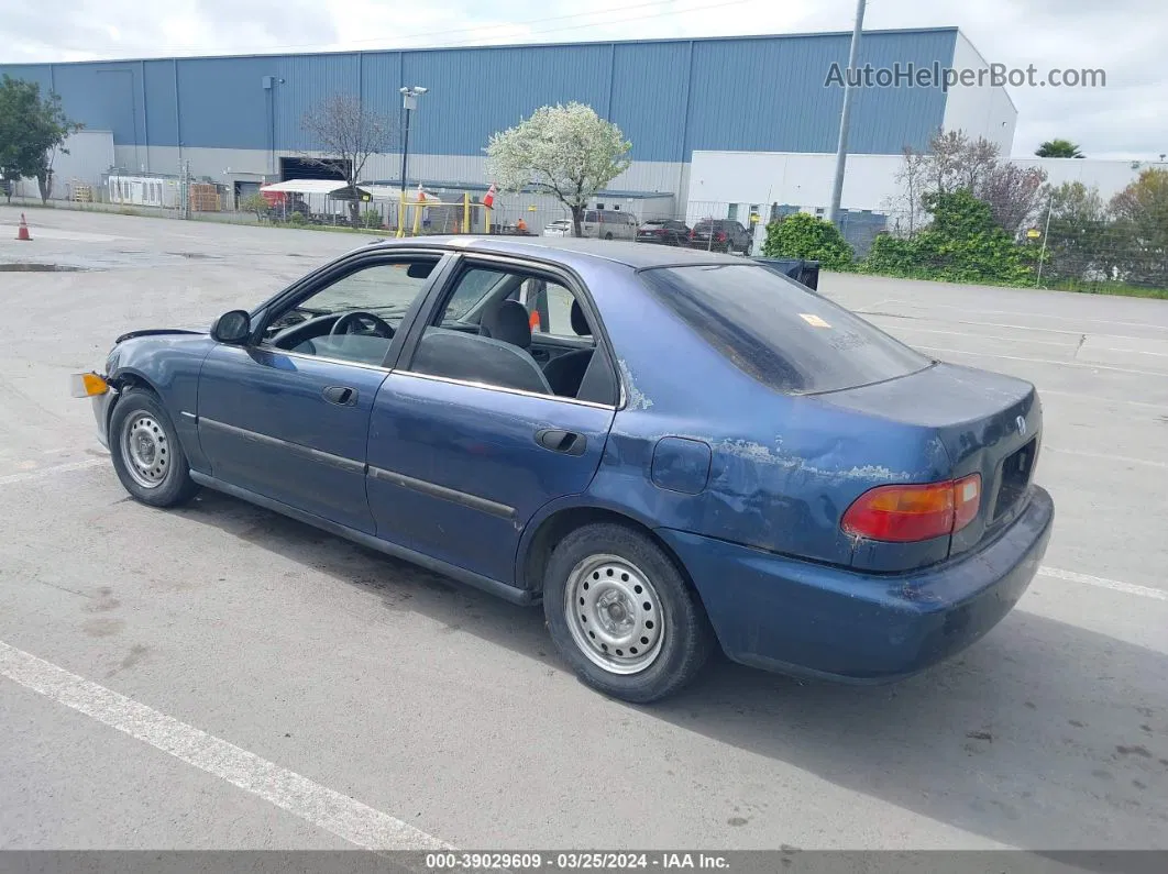 1995 Honda Civic Dx/lx Blue vin: JHMEG8648SS039323