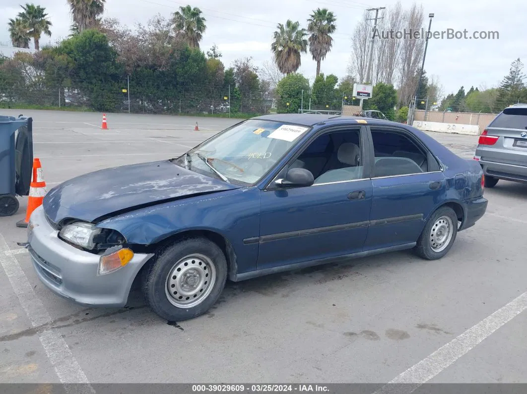 1995 Honda Civic Dx/lx Blue vin: JHMEG8648SS039323