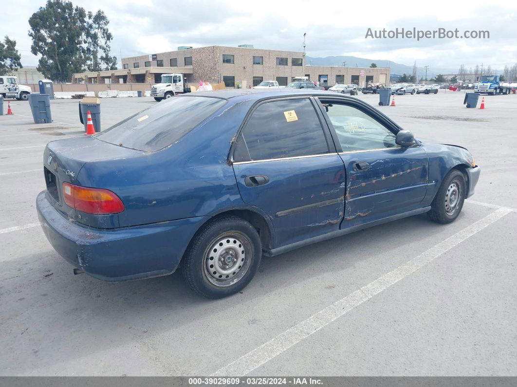 1995 Honda Civic Dx/lx Blue vin: JHMEG8648SS039323