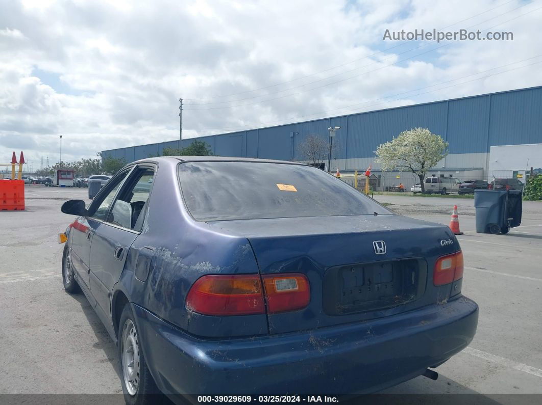 1995 Honda Civic Dx/lx Blue vin: JHMEG8648SS039323