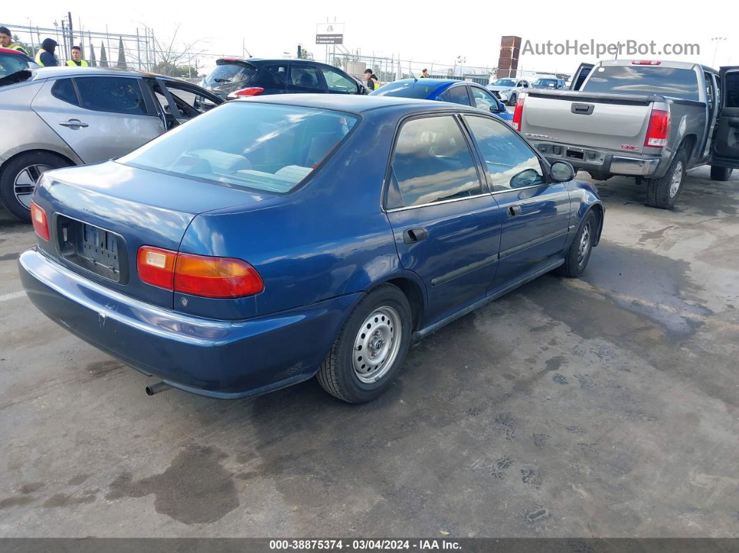 1993 Honda Civic Dx Blue vin: JHMEG8649PS020965