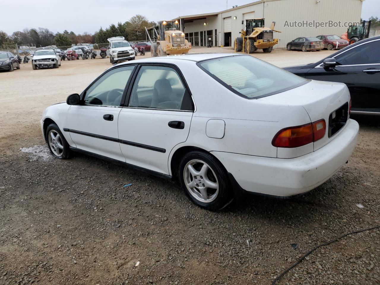 1993 Honda Civic Dx White vin: JHMEG8649PS053688