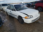 1993 Honda Civic Lx White vin: JHMEG8650PS012164