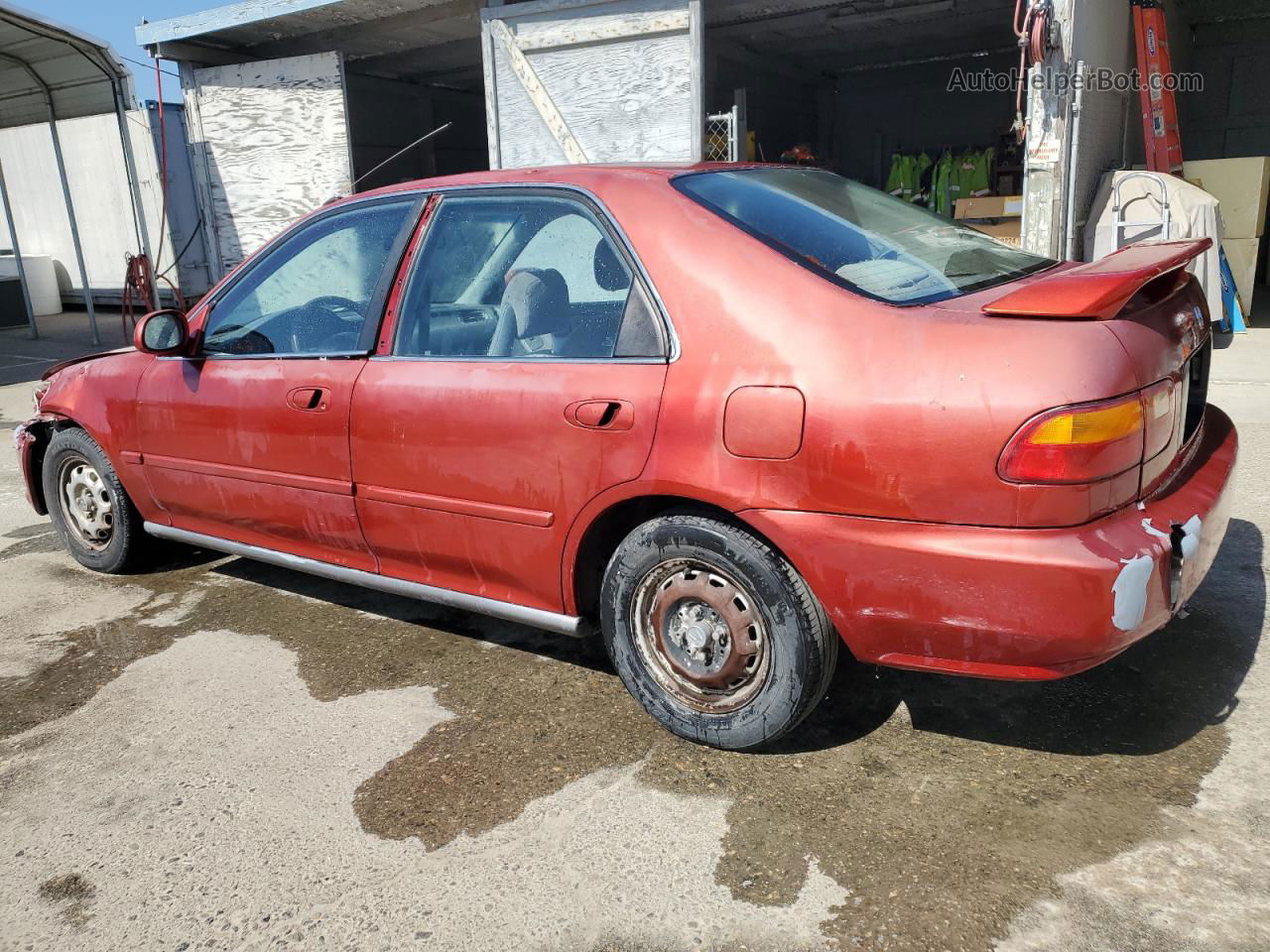 1995 Honda Civic Lx Red vin: JHMEG8650SS019642