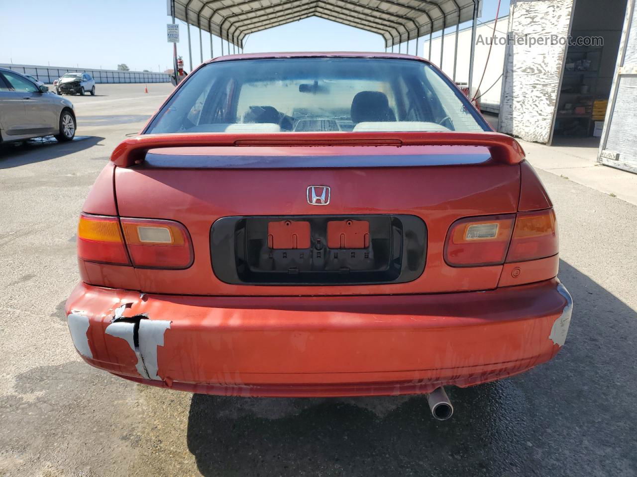 1995 Honda Civic Lx Red vin: JHMEG8650SS019642