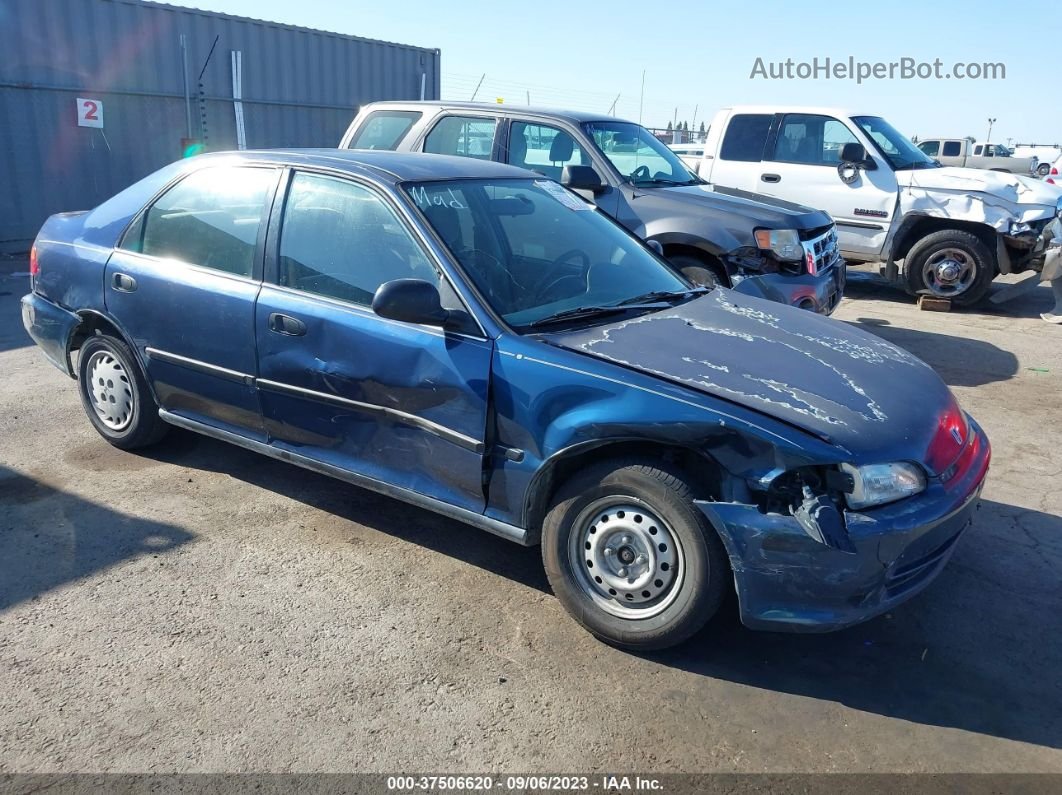 1993 Honda Civic Lx Blue vin: JHMEG8651PS003117