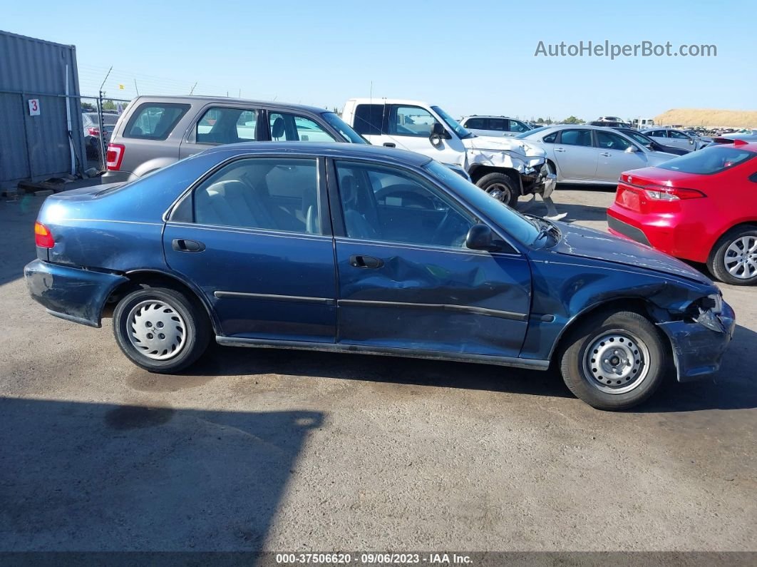 1993 Honda Civic Lx Blue vin: JHMEG8651PS003117