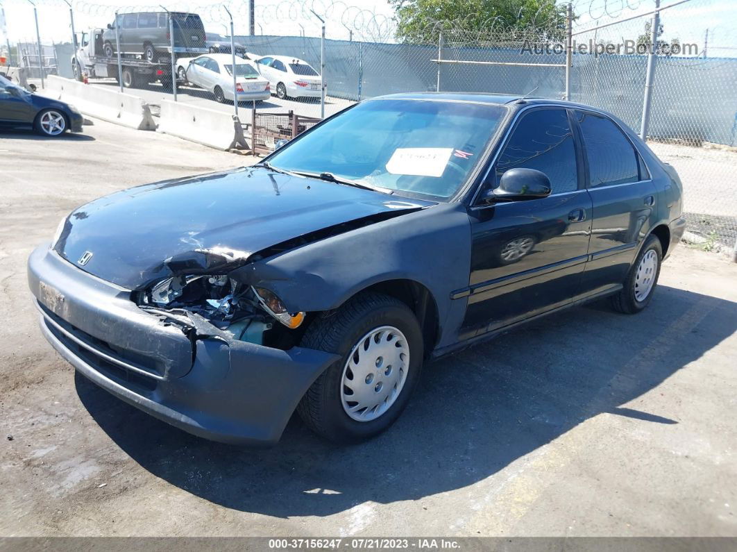 1993 Honda Civic Lx Black vin: JHMEG8651PS046999